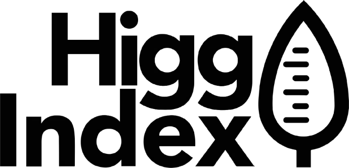 Higg Index logo for environmental and social sustainability performance assessment